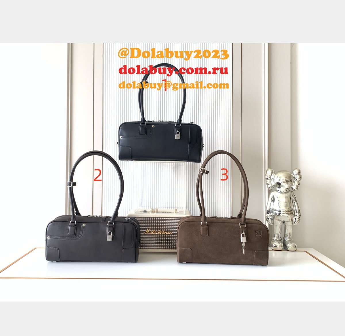 Top Loewe Amazona 31 Cropped Bag