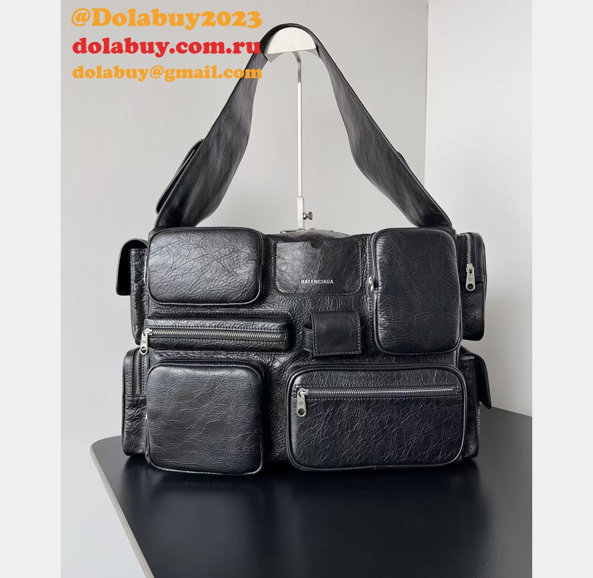 Luxury Balenciag Superbusy 92758 1:1 Mirror Copy Handbag