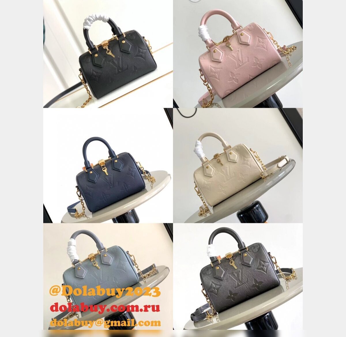 Perfect Speedy Bandouliere 20 Replicas Monogram Empreinte Leather Bag