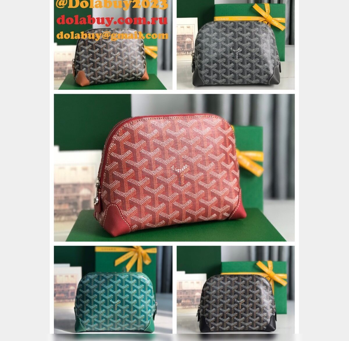Top Goyard 1:1 mirror Vendome 020232 Pouch