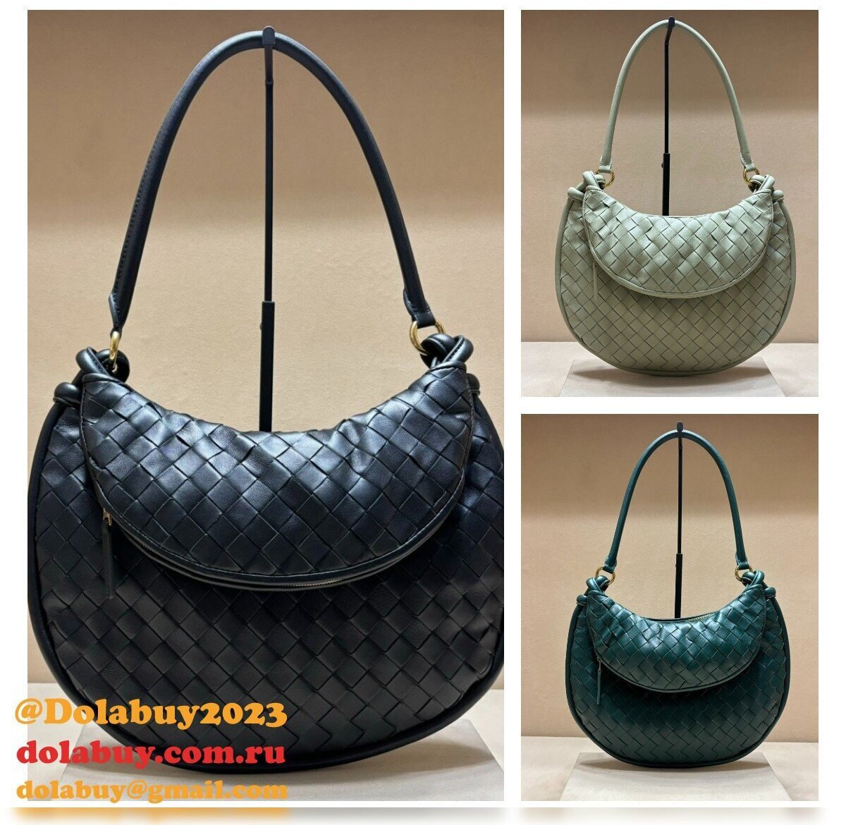 Luxury BOTTEGA VENETA Gemelli intrecciato HANDBAG