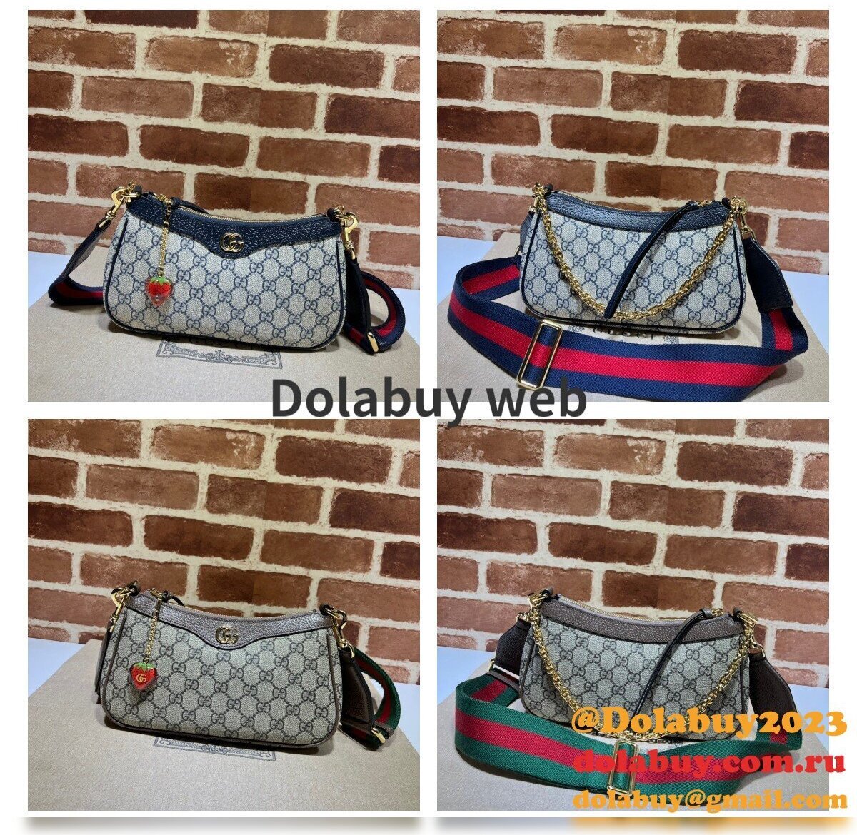 7 Star Gucci 735132 Replicas Ophidia GG High Quality handbag