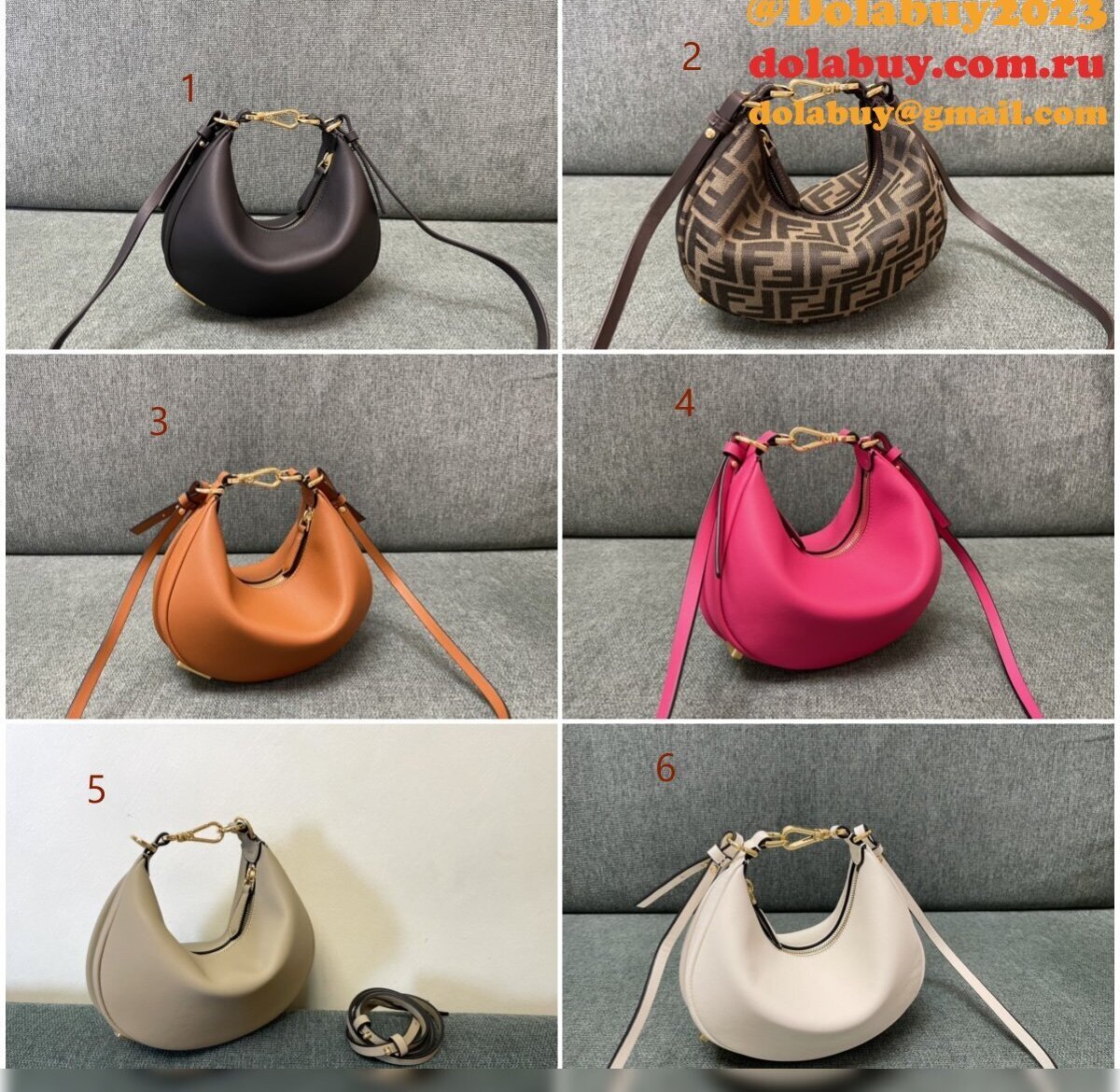 Our Dolabuy Best Praphy 56853 MINI Replica Fendi Bag