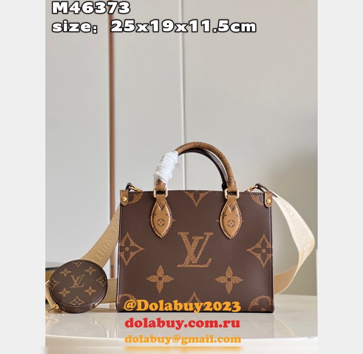 OnTheGo Knockoff Louis Vuitton M46373 Autres Toiles Monogram Bag