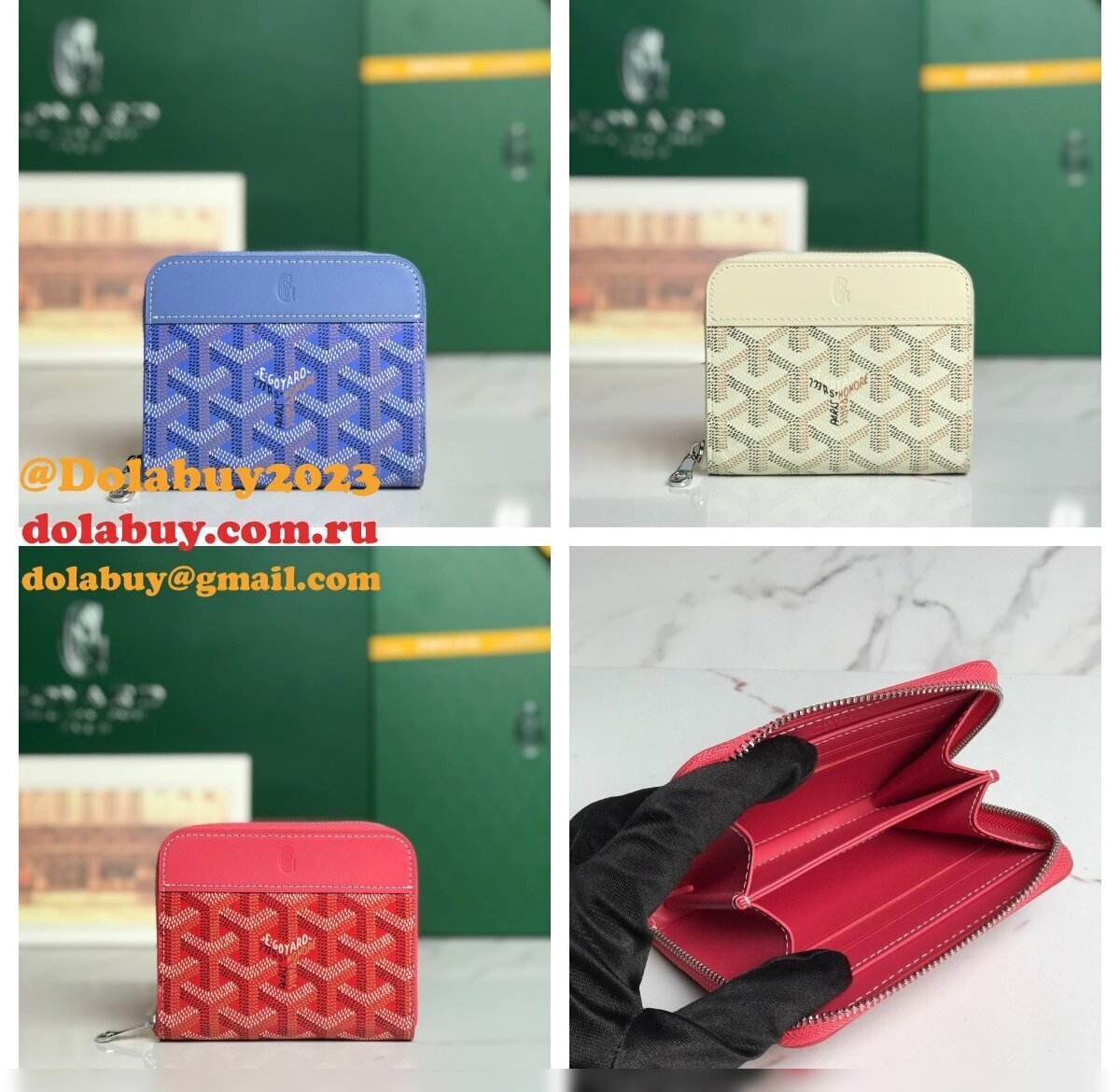 Goyard MATIGNON MINI coin purse 020605