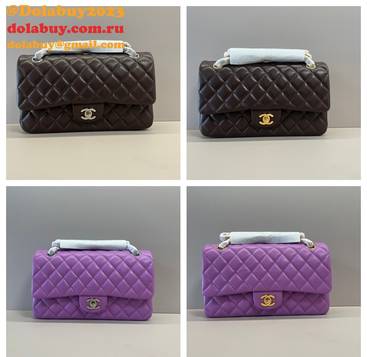 High quality Replica Lambskin CF1112 Bags 25CM