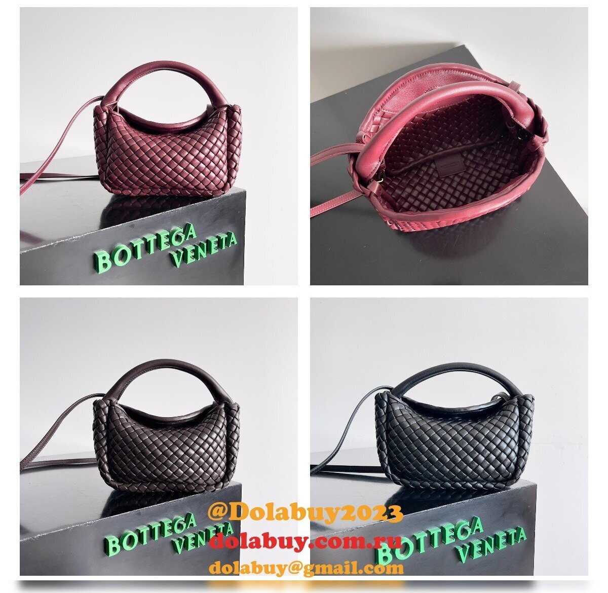 New BOTTEGA VENETA COBBLE Top Handle Bag