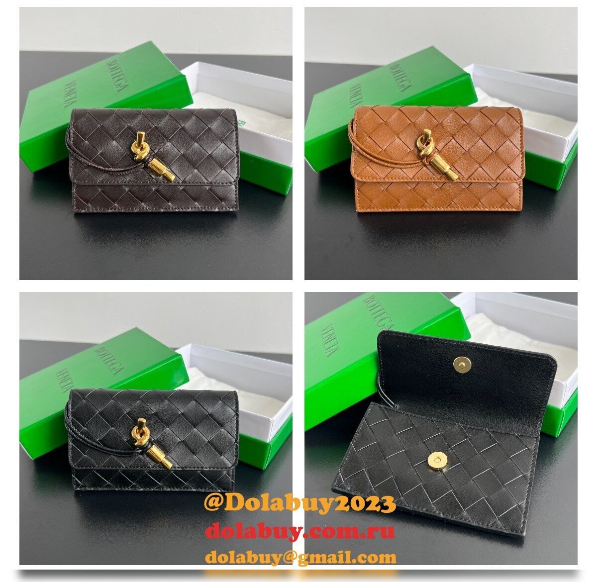 Cheap Bottega Veneta Replicas Amdiamo Cardholder