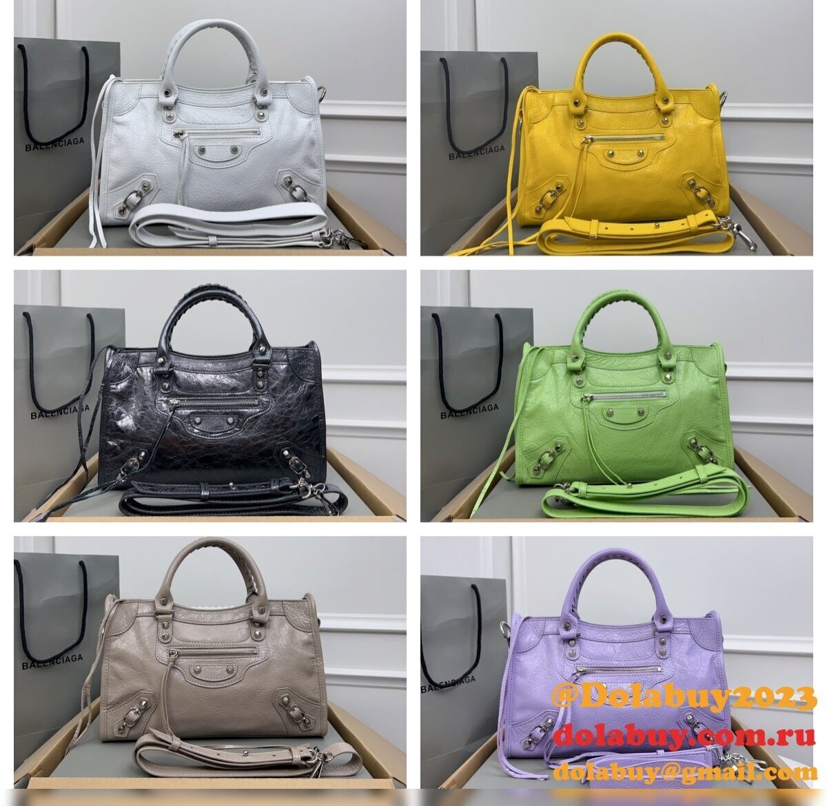 7 Star Balenciaga Le City Bag Small