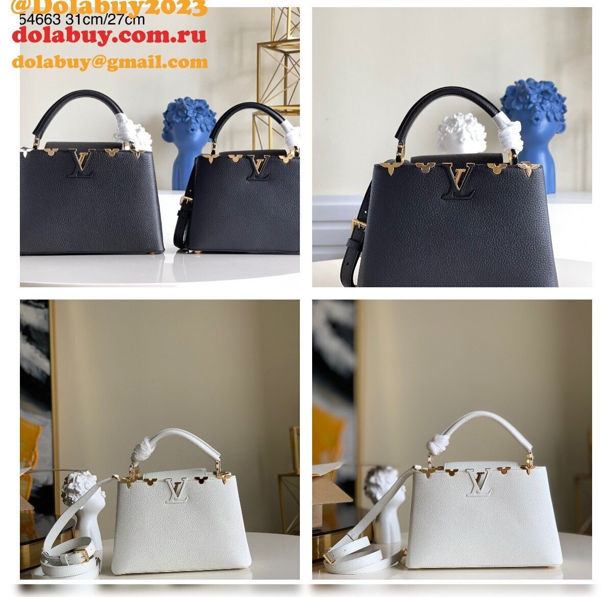 How To Buy Cheap Louis Vuitton M54663/M54665 Capucines Bag From China