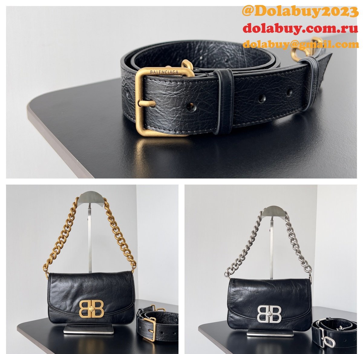 Top Quality Balenciaga BB Soft Handbag 748598