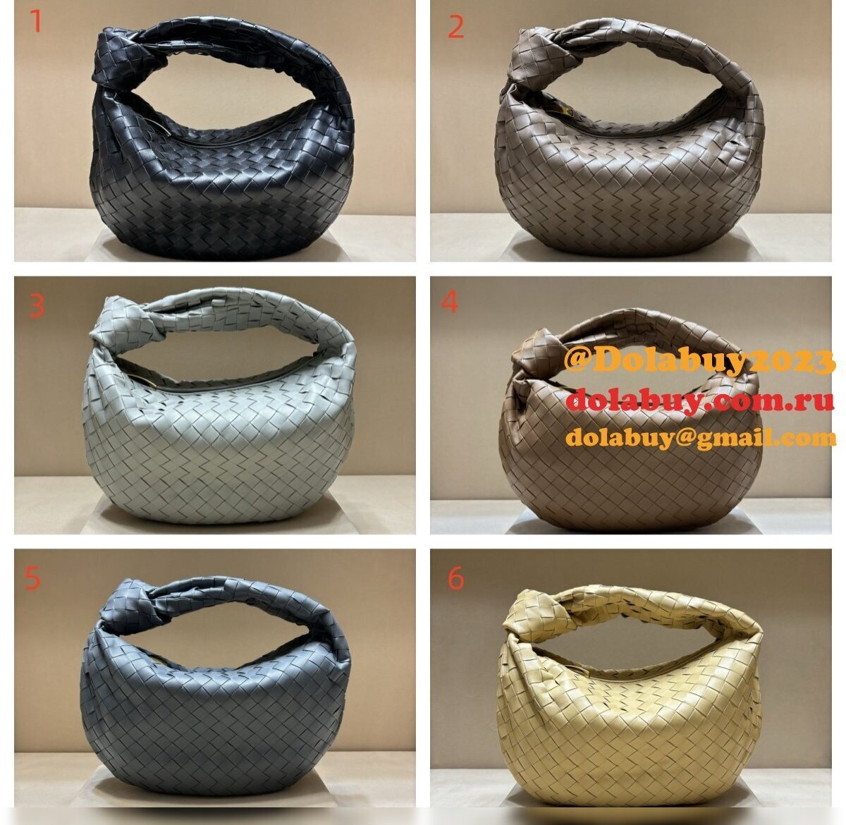 Bottega Veneta JODIE Medium 80700 Handbag 36CM