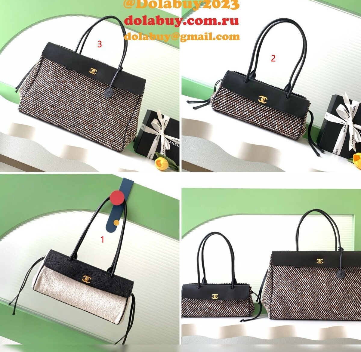 Top Quality Shopping AS6288 & AS6289 1:1 Tote Bags