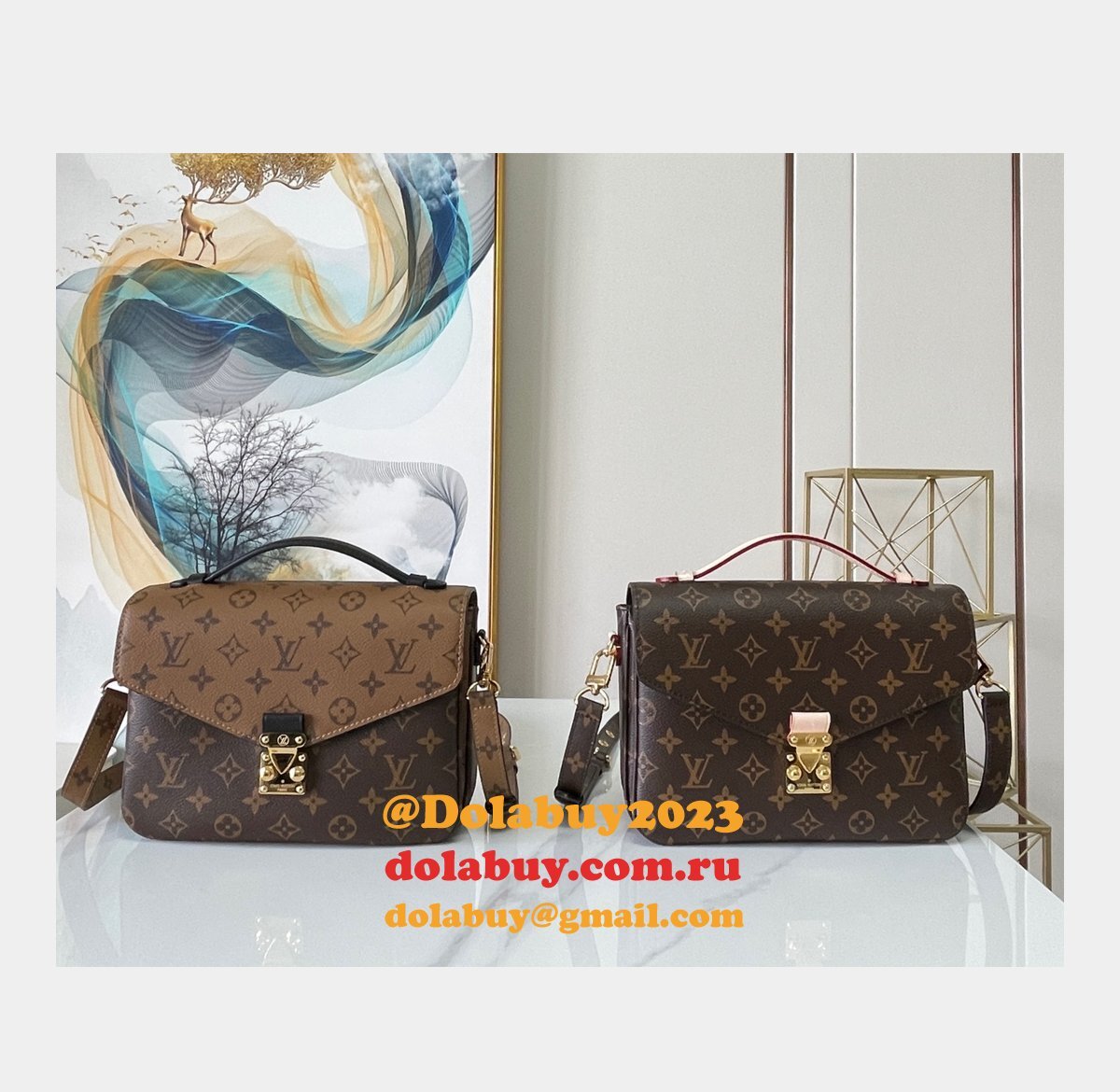 Louis Vuitton Replica Pochette Métis Monogram M44875/M44876 Bag