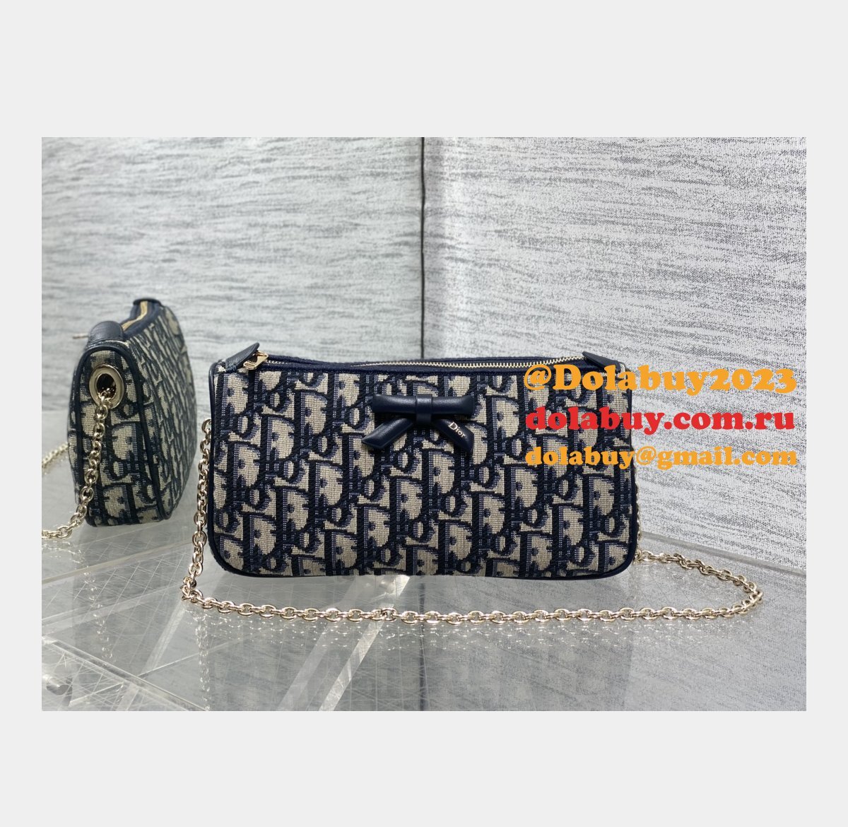 Dior Promenade Pouch High Quality Chain 2051 Bag
