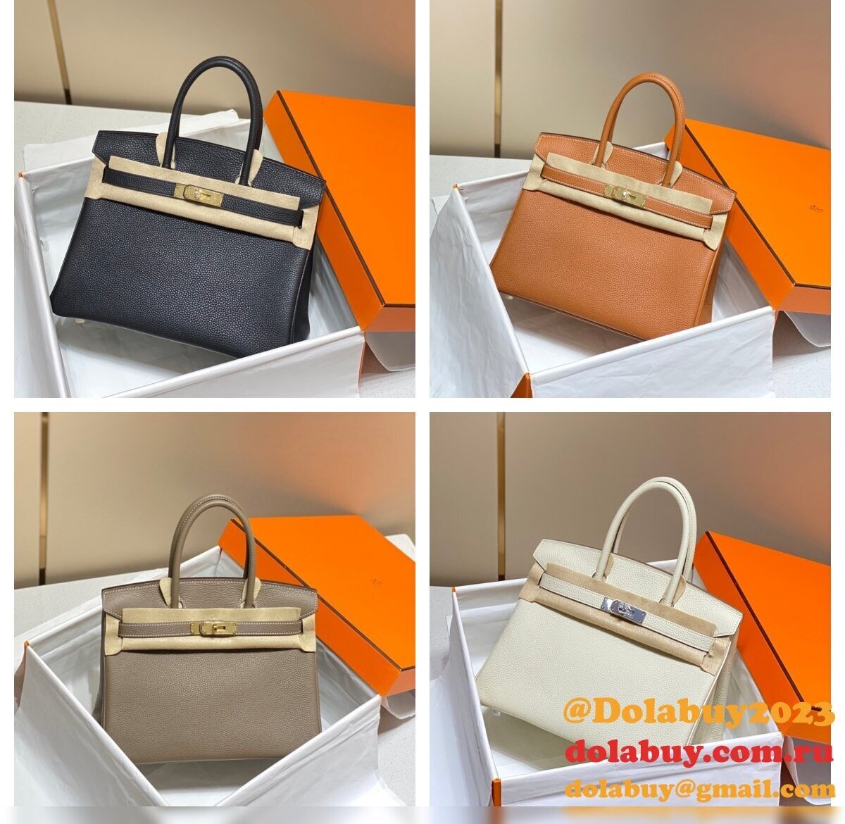 Best hermes birkin handbag togo leather 30cm