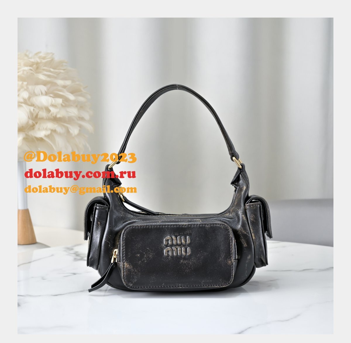 7 Star 2025 Miumiu new Pocket Bag 5BC146
